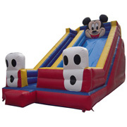 inflatable dry slide